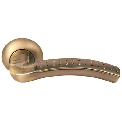 Ручка на круглой розетке ПАЛАЦЦО MH-02P SN/CP MORELLI
