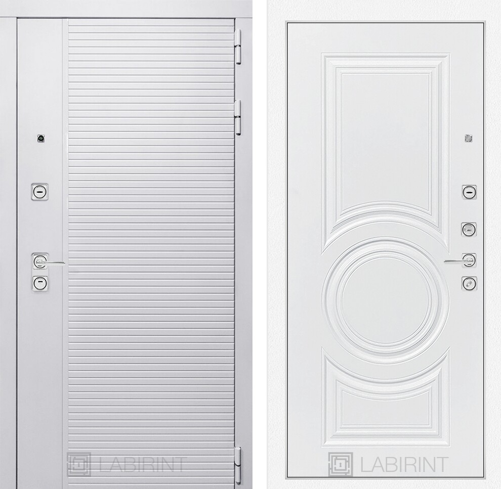 Входная дверь PIANO WHITE 23 - Белый софт